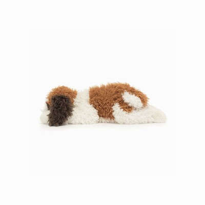 Jellycat Floofie St Bernard Dog USA | 46092ETBU